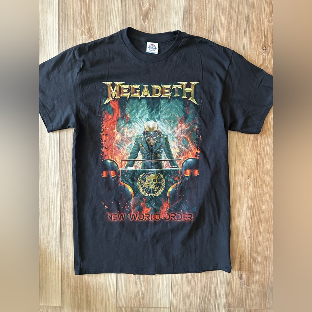Megadeath “New World Order” Tour Tee M